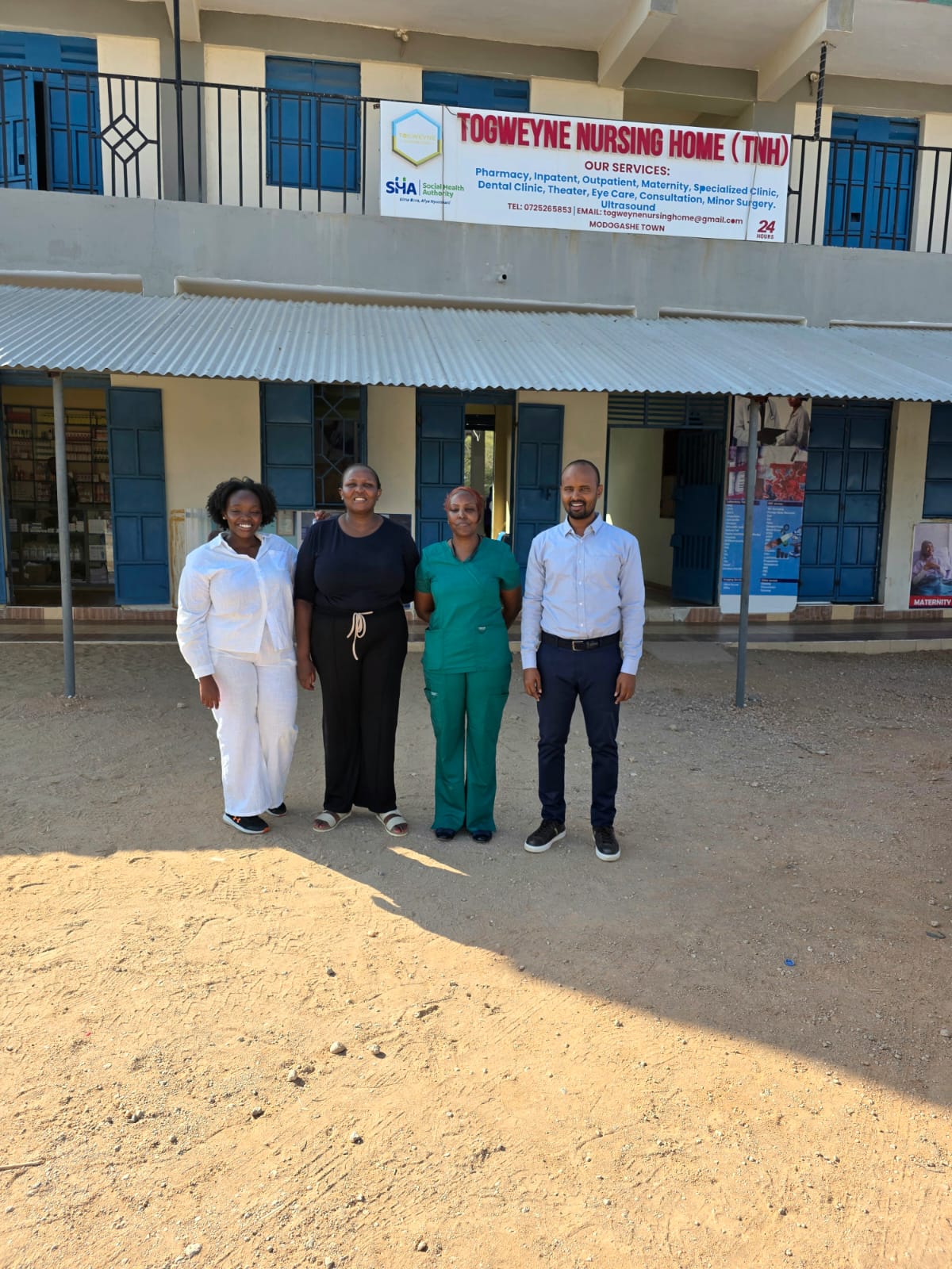 Togweyne Nursing Home facility and staff in Modogashe