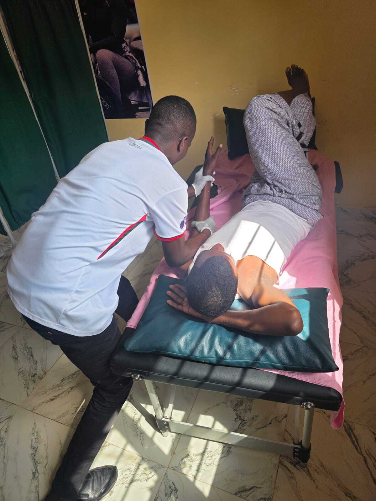 Physiotherapy and rehabilitation room at Togweyne Nursing Home